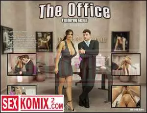 Порно комикс 3D Офис.