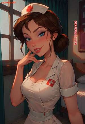 Порно комикс A Nurses Touch. LowFireStudios