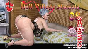 Порно комикс Адская деревня. Микаэла. Часть 8. Hell village. Micaela. Pig King