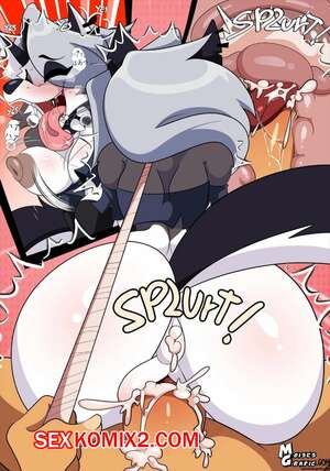 Порно комикс Адский босс. Питомец Луна. Pet Loona. MoisesGrafic.