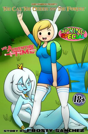 Порно комикс Adventure Time. Весенний выпуск MisAdventure Time. Кот, королева и лес