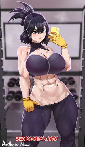 Порно комикс Академия. Тренировка Наны. Workout Nana. Aestheticc Meme