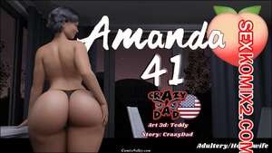 Порно комикс Аманда. Часть 41. Amanda. CrazyDad3D