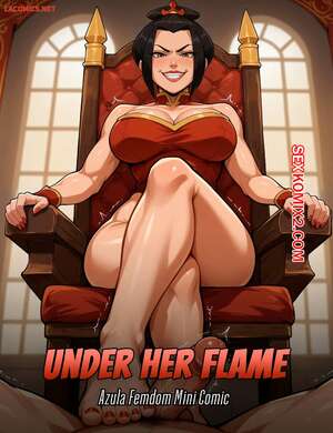 Порно комикс Azula Femdom. Lustful mind