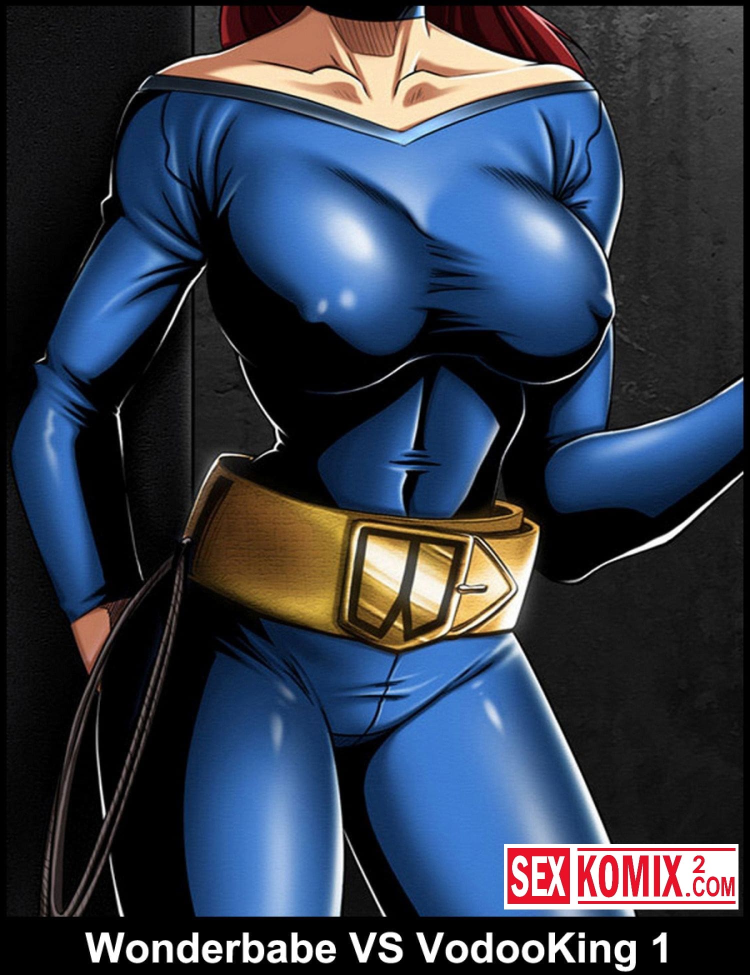 Порно комикс Чудо-баба против Короля Вуду.