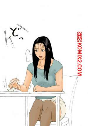 Порно комикс Даже то, что ее увидит друг сына, не остановит маму