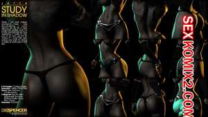 Порно комикс DBSpencer. Этюд в тени. Image Sets. A Study in Shadow