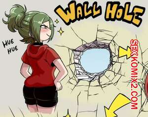 Порно комикс Дырка в стене. Wall Hole. Issa Castagno