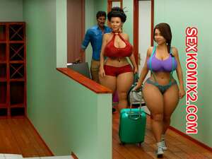 Порно комикс Extra Renderings. The FOXXX. Episode 45