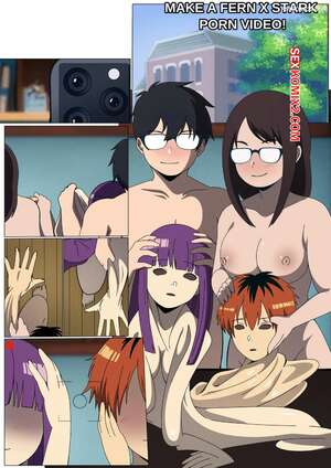 Порно комикс Fat Nerd Couple to Fern x Stark. DioGio
