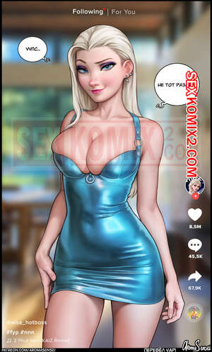 Порно комикс Frozen. Elsa. Тикток Эльза. AromaSensei