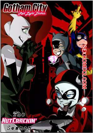 Порно комикс Футанари. Бэтмен Красные фонари Готэма