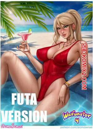 Порно комикс Футанари. Вайфунатор. Metroid. Futa Version. AromaSensei