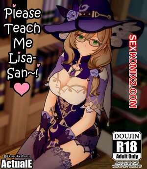 Порно комикс Genshin Impact. Пожалуйста, научите меня, Лизасан. EkusuAkshuru