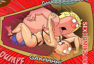 Порно комикс Гриффины. Магия дня рождения. Лоис и Крис. Family Guy. NSTAT