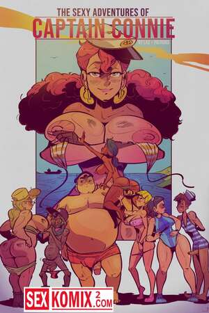 Порно комикс Капитан Конни. Laz.