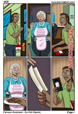 Порно комикс Karmagik. VCR 3
