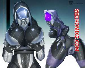 Порно комикс Кварианки. Quarian. Mass Effect