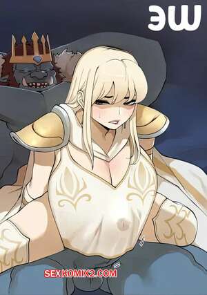 Порно комикс League of Legends. Эш. Ashe. ABBB.