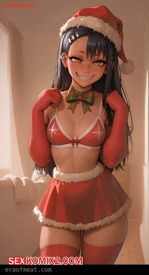 Порно комикс Nagatoro Christmas. Era of Meat