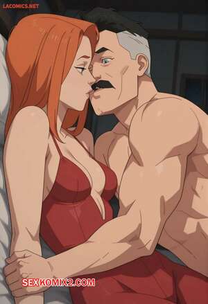 Порно комикс Omni man x Atom Eve. Scarlet Meow