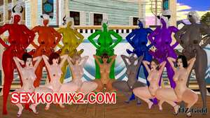 Порно комикс Попробуй Радугу. JJZ Godd