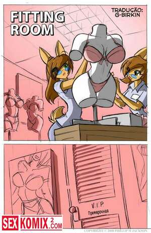Порно комикс Примерочная.
