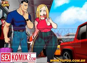 Порно комикс Пышные формы.