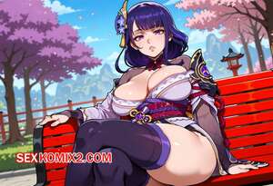 Порно комикс Raiden Shogun. Floxin