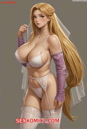 Порно комикс Rapunzel. Jousney Studio