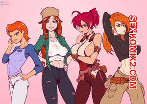 Порно комикс Рыжие сошли с ума. Redheads Gone Wild. Inkeranon