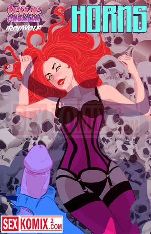 Порно комикс Рога.