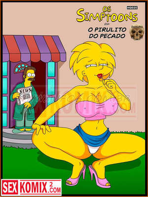 Порно комикс Симпсоны. Часть 25. Леденец греха.