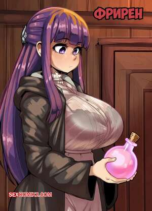 Порно комикс Sousou no Frieren. Фрирен. Friren Comic. Donbe.