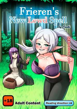 Порно комикс Sousou no Frieren. Новое заклинание Фрирен. Frierens New Lewd Spell. Cuuki