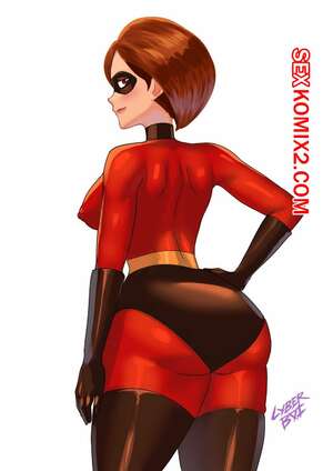 Порно комикс Суперсемейка. The Incredibles. Elastigirl CyberBoi