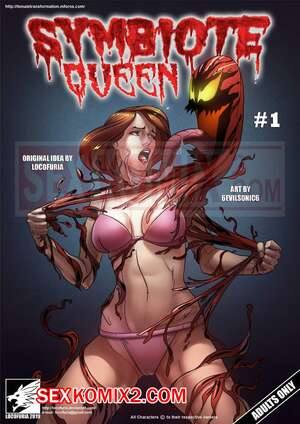 Порно комикс Веном. Королева симбиот. Часть 1. Symbiote Queen. 6Evilsonic6
