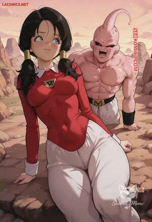 Порно комикс Videl x Buu. Scarlet Meow