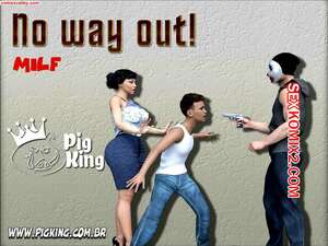 Порно комикс Выхода нет. Часть 1. No Way Out. CrazyDad3D