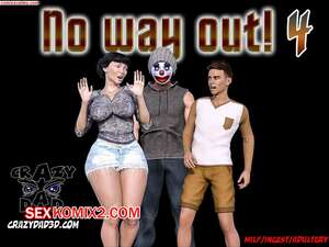 Порно комикс Выхода нет. Часть 4. No Way Out. CrazyDad3D