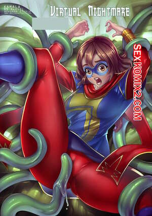 Порно комикс Виртуальный кошмар. Ms Marvel. Virtual Nightmare
