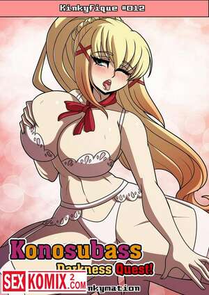 Порно комикс Задание Даркнесс. Konosubass.