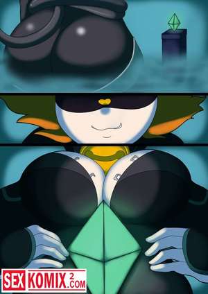 Порно комикс Женщина-кошка. Похищение драгоценности.