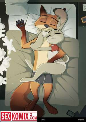 Порно комикс Зверополис. Утренний душ.