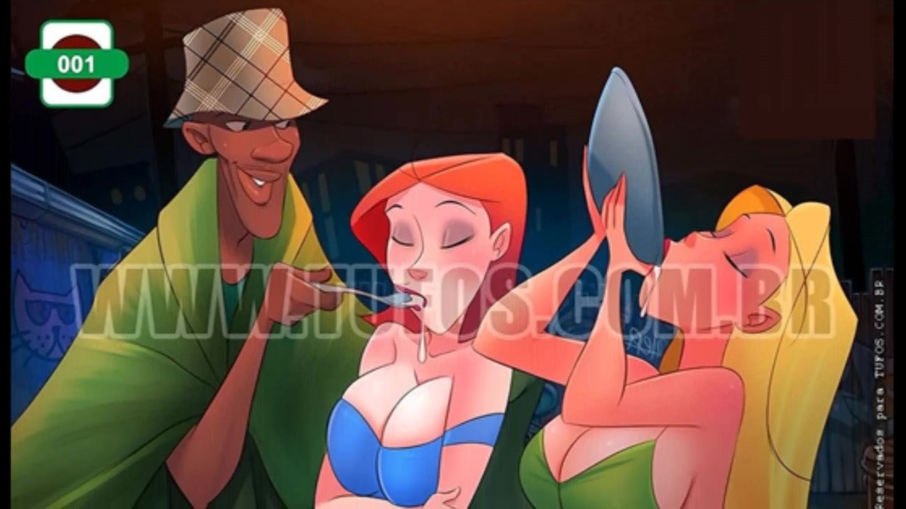 Порно видео комикс Негритос Пиконе. Часть 1. Горячий супчик в холодную ночь.